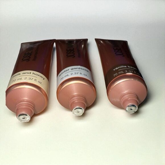 New and Sealed Josie Maran Whipped Argan Oil Intensive Hand Cream Trio 3 Scents - Picture 2 of 6